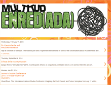 Tablet Screenshot of multitudenredada.com